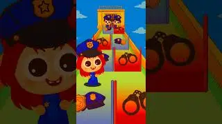 Run Challenge: Cop or Prisoner? - Help Mira! | Kpop Demon Hunters #jannpue #sprunki #incredibox #fun