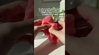 Замораживающий ледяной слайм 🥶