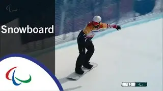 Evan STRONG | Snowboard cross | Snowboard | PyeongChang2018 Paralympic Winter Games