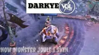 Vainglory Update 1.25 Winter War Kestrel I Skin,  Snow Monster Joule I Skin
