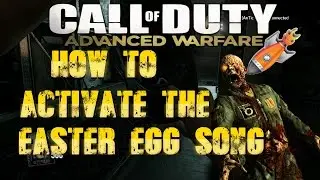 EXO ZOMBIES - HOW TO ACTIVATE THE EASTER EGG SONG IN 