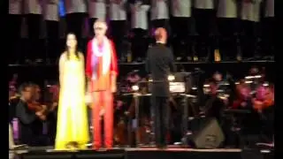 Teatro del Silenzio 2015 Andrea Bocelli: Con te Partir&ograve; con M. Yunus