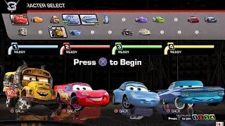 Cars 3 Driven to win split screen 4 player #disneypixarplaysets #disney #pixar #disnep #cars3 #sem