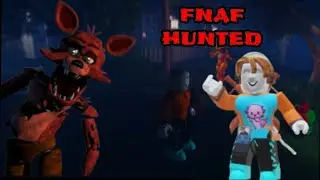 SOBREVIVENDO EM FNAF HUNTED Five Night at Fredy #roblox #fnaf 
