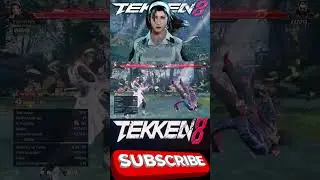 Jun Kazama high damage combo guide | Tekken 8 #Tekken8 #Shorts #Jun #Gaming #shortvideo #dreadprince