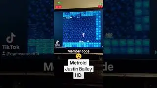 🍒Metroid Justin Bailey HD🍒 #genx #mod #metroid #snes #nintendo