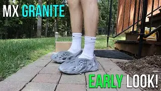Обязательно купите! ПЕРВЫЙ ВЗГЛЯД/ОБЗОР КРОССОВОК MX GRANITE YEEZY FOAM RUNNER | Скоро в продаже!