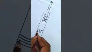 how to draw sketch bat and ball - #art #shorts #shortvideo #shortsfeed #batandball #sketch