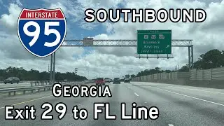 Interstate 95 Georgia (Exit 29 to FL State Line) Southbound