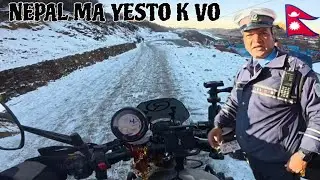 NEPAL🇳🇵 MA 70K KO NOKSAN ?? 😥  || SNOWFALL STARTED IN KALINCHOWK || DAY -03