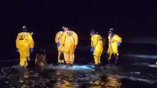 Ice rescue familiarization