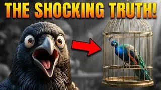 The Crow and The Peacock Story | Kids English Moral Stories | Bedtime Stories | SAR Little Stars