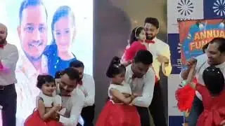 Dad and Daughter Performance at Annual Day
