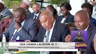 UDA omiyo Ruto thuolo mar timo lalruok gi ODM