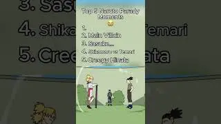 Top 5 Naruto Parody Moments #animeshorts #animeweeb #comedyanime