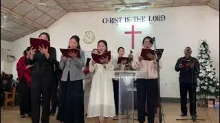 Lungwiram Choir sunday service songs #song by zeliang version #(Open wide the door hymn)
