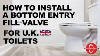 How to Install a Fluidmaster Bottom Entry Fill Valve - For U.K. Customers