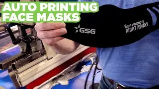 How to Print on Face Masks Automatic Press Guide