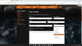 VIDEO TUTORIAL: How to create your own team