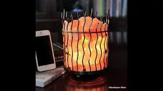 Himalayan Pink Salt Pillar Basket Lamp | Himalayan Glow Salt Lamp Review | Amazon Customer Review