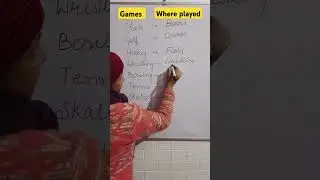 #Games name#name the place where games were played #games shorts#learn games in English language