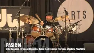 PASIC14 Drumset Master Class - Jason Gianni and Albe Bonacci