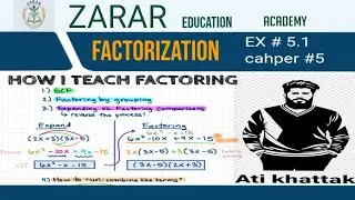 Factorization class 9th maths kp text book 