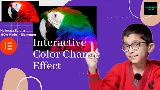 COLOR CHANGE EFFECT IN ELEMENTOR #colorchangeeffectinelementor #elementortipsandtricks #elementor