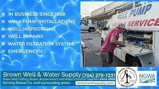 Brown Well & Water Supply - Well Drilling Company in North Carolina