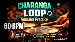 RITMO CHARANGA (PACHANGA) LOOP - PARA PRACTICAR TIMBAL - 60 BPM