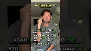 Draft de Futbolistas *Edición 🇪🇸 2010-2026* ¿Quién ganó? ⚽️🤑 #shorts #futbol