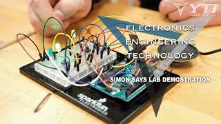 Electronics Engineering Technology Lab Demo (Simon Says)
