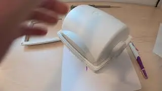 Recessed Toilet Paper Holder Installation - Part 1 - 2015 Tab Max-s Trailer
