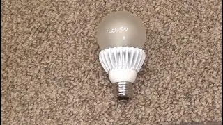 Cree 100w Equivalent LED Light Bulb | Rare Scenario: The Bulb is Deemed Satisfactory