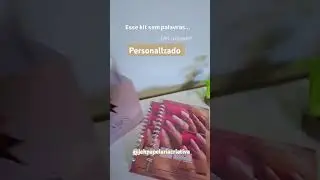 kit Personalizado para Curso #kitpersonalizado #manicure #papelariacriativa #jehpapelariacriativa