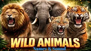 Wild Animals | Wild Animal Kids | Wild Animals Name