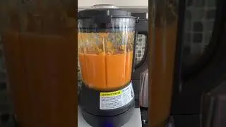 Butternut squash soup with the Deluxe cooking Blender. Part 2/4 Boiling process as the blender cooks