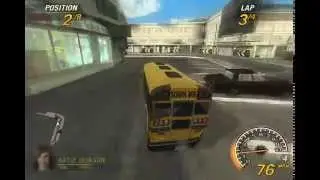 FlatOut 2 - School Bus Trolling