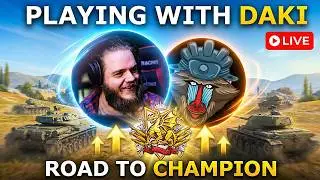 F2P account grind and later platoon with Daki for ols champion (No YT Chat &ndash; Join Twitch)