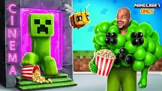 Fake vs Real MINECRAFT! Minecraft Film in Real Life!