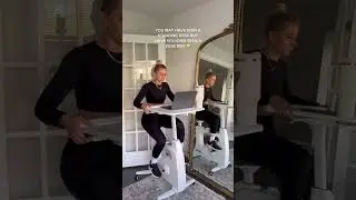 Work and Workout: Desk Bike for Productivity and Fitness at Home