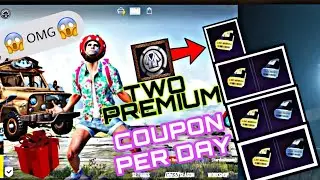 Free 2 Premium 1 Classic coupon Per day #bgmi #pubg #powerxyt #tips #tipsandtricks #update