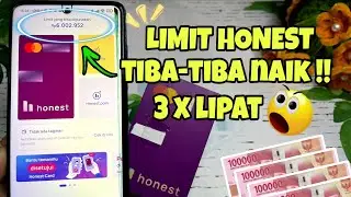 Honest Card Limit Suddenly Increases to 6 Million Rupiah - How to Increase Your Honest Credit Car...