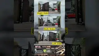 Auto Gate installation Model ：WYA - F4 #autogate #service #installation #selangor #malaysia