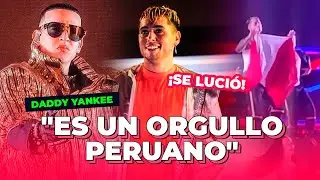 Daddy Yankee felicita a Pato Qui&ntilde;ones en pleno concierto: 