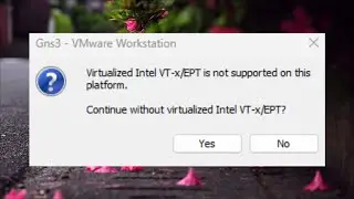 fix vmware error: virtualized intel vt-x/ept is not supported on this platform