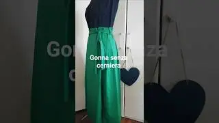 gonna senza cerniera