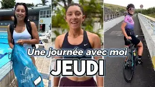 JEUDI - Une journée avec moi | Julie IEMMOLO - Triathlète Professionnelle