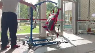 Belastungstest nicht bestanden - RehaMediTec - Transferlifter - Passivlifter Foldy - Aufrichthilfe