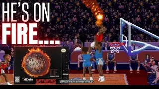 NBA JAM TE [SNES]  Retro Achievements 100% Run  Can We Break 150 Points?!